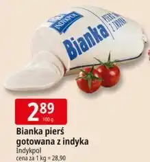 E.Leclerc Pierś z indyka gotowana bianka Indykpol oferta