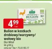 E.Leclerc Bulion ekologiczny wołowy w kostkach Ekowital oferta