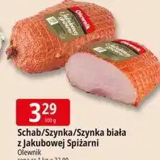 E.Leclerc Szynka z jakubowej spiżarni biała Olewnik oferta