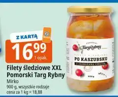 E.Leclerc Filety śledziowe po kaszubsku z zasmażaną cebulką Pomorski Targ Rybny oferta