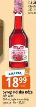 E.Leclerc Syrop malinowy Polska Róża oferta