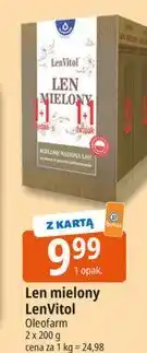 E.Leclerc Len mielony Oleofarm oferta