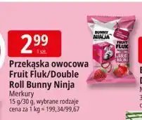 E.Leclerc Przekąska owocowa jabłko malina Bunny Ninja oferta