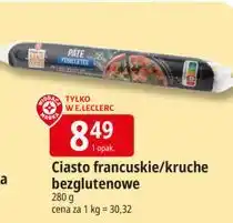 E.Leclerc Ciasto kruche Wiodąca Marka Chaque Jour oferta