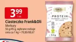 E.Leclerc Ciastko proteinowe cranberry vanilla Frank&Oli oferta