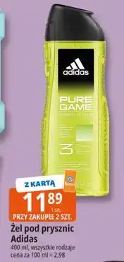 E.Leclerc Żel pod prysznic 3w1 Adidas Men Pure Game oferta