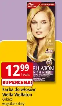 E.Leclerc Farba do włosów jasny blond 8/0 Wellaton Intense oferta