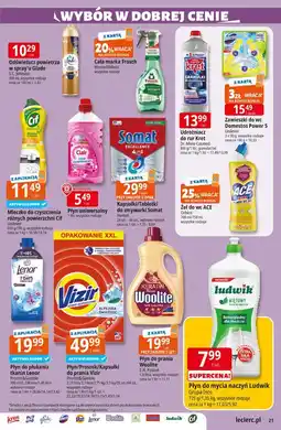 E.Leclerc Płyn do płukania spring awakening Lenor oferta