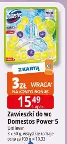 E.Leclerc Kostka do wc lime Domestos Power5 oferta