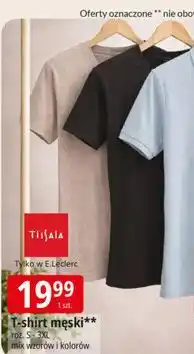 E.Leclerc T-shirt męski s-3xl Tissaia oferta