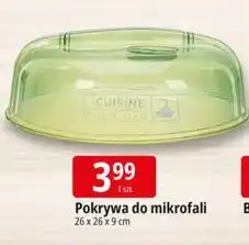 E.Leclerc Pokrywa do mikrofali cuisine 26 x 9 cm oferta