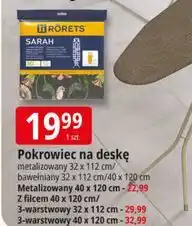 E.Leclerc Pokrowiec na deskę bawełniany 40 x 120 cm Rorets oferta