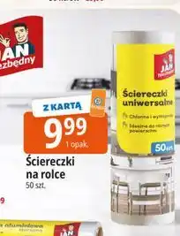 E.Leclerc Ściereczki na rolce białe Jan Niezbędny oferta