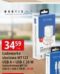 E.Leclerc Ładowarka samochodowa mt125 Montis oferta