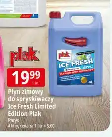 E.Leclerc Płyn do spryskiwaczy premium ice fresh Plak oferta