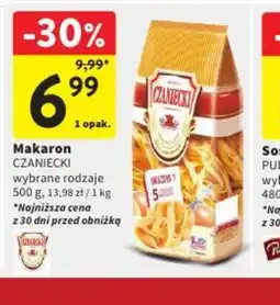 Intermarche Makaron Czaniecki oferta