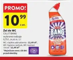 Intermarche Zel do WC Cillit Bang oferta