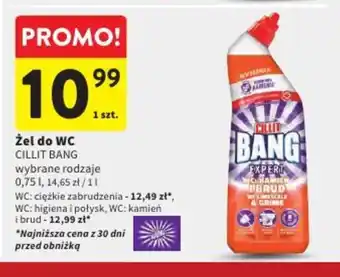 Intermarche Zel do WC Cillit Bang oferta