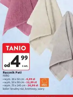 Intermarche FARO Ręcznik Pati oferta