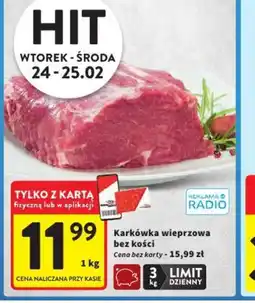 Intermarche Karkówka wieprzowa bez kości oferta