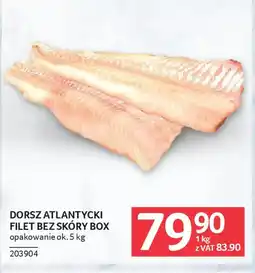 Selgros Dorsz atlantycki filet bez skóry oferta