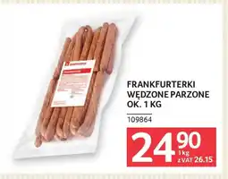 Selgros Frankfurterki wędzone parzone oferta