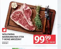 Selgros Wołowina marmurkowa stek T-Bone oferta