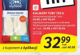 Selgros Myfood Kalmary Tuby oferta