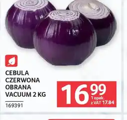 Selgros Cebula czerwona obrana vacuum oferta
