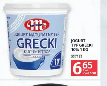Selgros Jogurt naturalny typ grecki Kuchmistrza oferta
