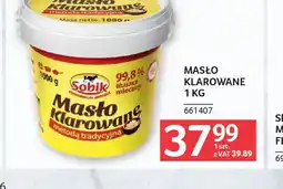 Selgros Sobik Masło klarowane oferta