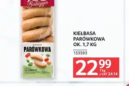 Selgros Battyga Kiełbasa Parówkowa oferta
