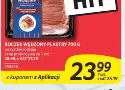 Selgros Morliny Boczek wędzony plastry oferta