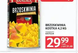 Selgros Sandra Brzoskwinia kostka oferta