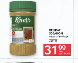 Selgros Knorr Professional Delikat oferta