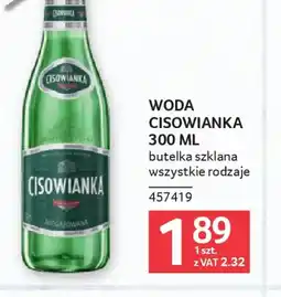 Selgros Woda Cisowianka oferta