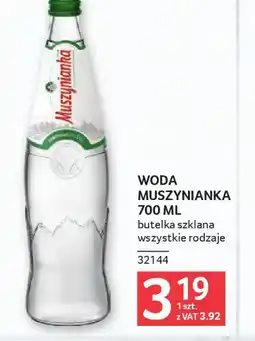 Selgros Woda Muszynianka oferta