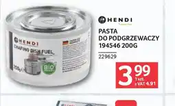 Selgros Hendi Pasta do podgrzewaczy oferta