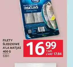 Selgros Lisner Filety Sledziowe A'la Matjas oferta