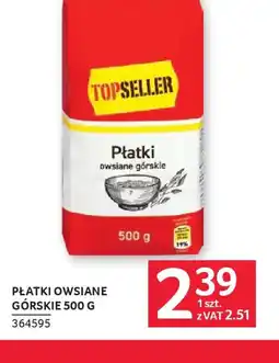 Selgros Płatki owsiane górskie Topseller oferta