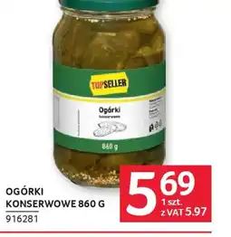 Selgros Topseller Ogórki konserwowe oferta
