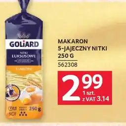 Selgros Goliard Makaron 5-jajeczny Nitki oferta