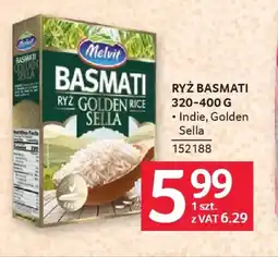 Selgros Melvit Ryż Basmati oferta