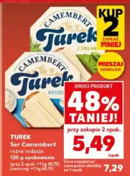 Kaufland Ser Camembert różne rodzaje oferta