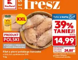 Kaufland Filet z piersi polskiej gęs kurczaka oferta