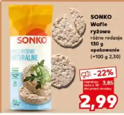 Kaufland Wafle ryżowe różne rodzaje oferta