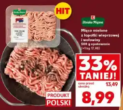 Kaufland Mięso mielone z łopatki wieprzowej i wołowiny oferta