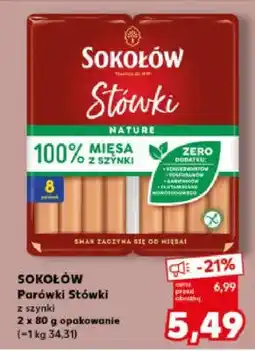 Kaufland Parówki Stówki z szynki oferta