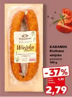 Kaufland Kiełbasa wiejska pieczona oferta