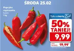 Kaufland Papryka szpiczasta luzem oferta
